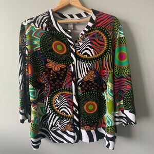 Vintage Joseph Ribkoff top / cardigan